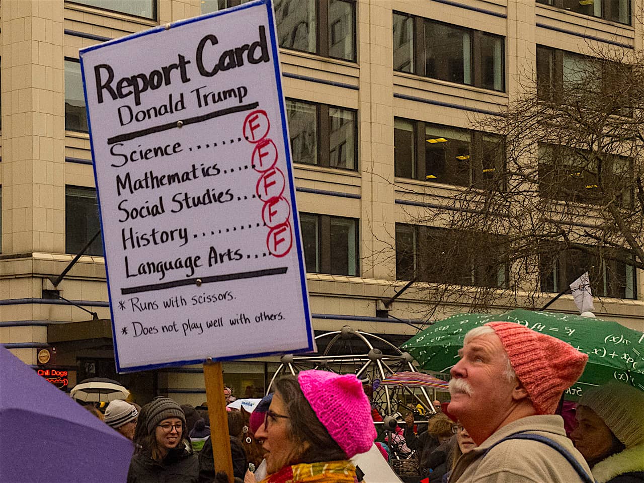 2018 Womens March, Seattle