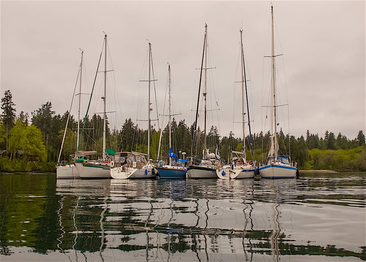 Blakely Harbor boats